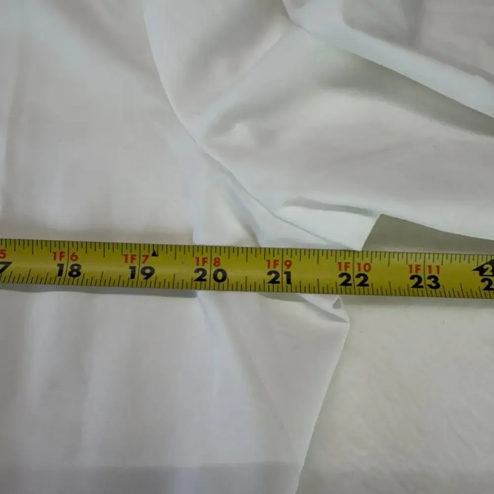 Dickies White Essence‎ Women's Warm-up Jacket - DK302 Full Zip Size Large Scrubs